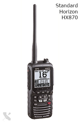 Paddle VHF Radio Standard Horizon HX870