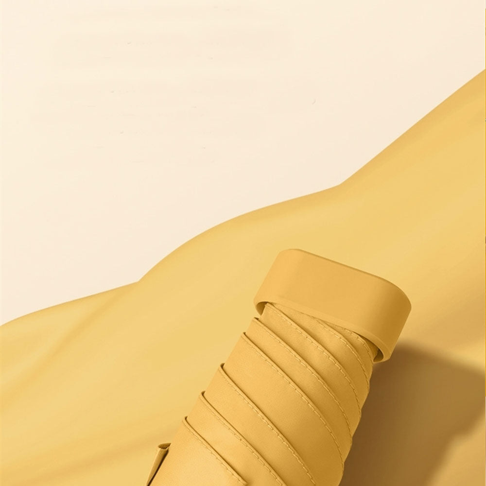 Flat Capsule Mini Umbrella - Sunshine Yellow