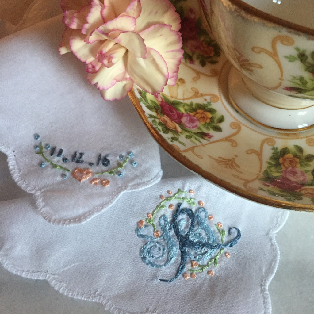 embroidered handkerchiefs online