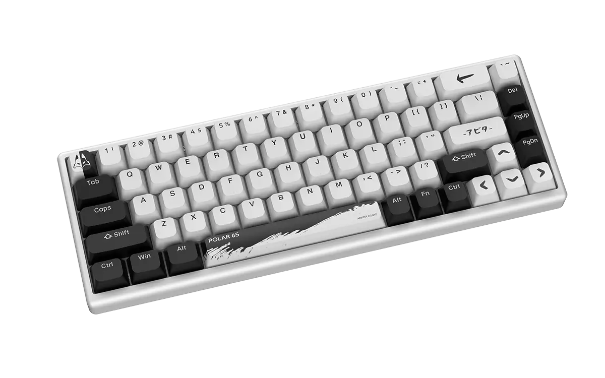 Polar_65_-_with_accessory_keycaps