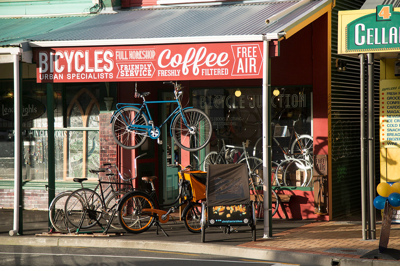 the bikery coffee & bicycle shop