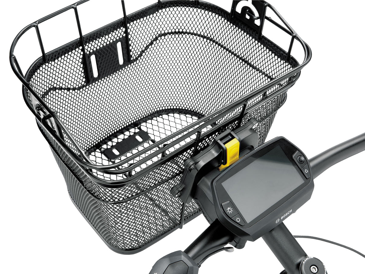 Topeak Basket Front Black Mesh w/ Fixer 3E Bicycle Junction