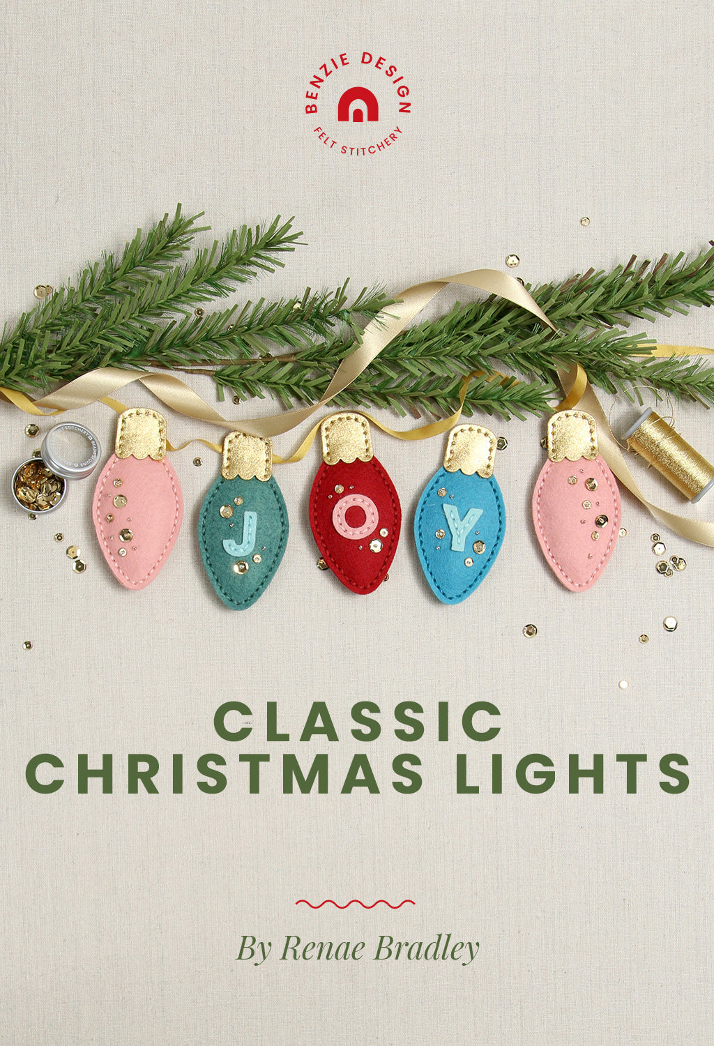 Classic Christmas Lights Tutorial