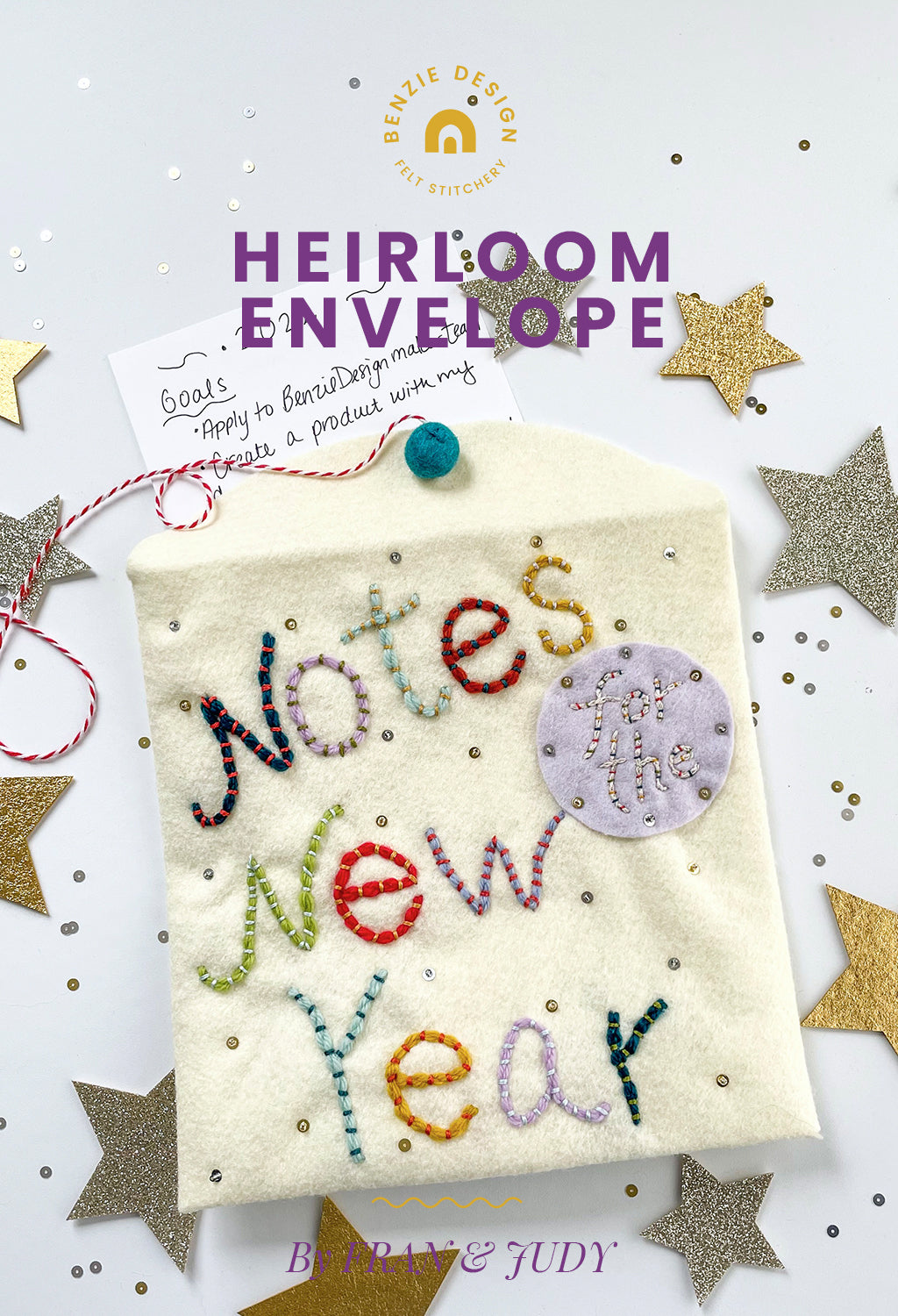 Notes for a New Year Envelope tutorial