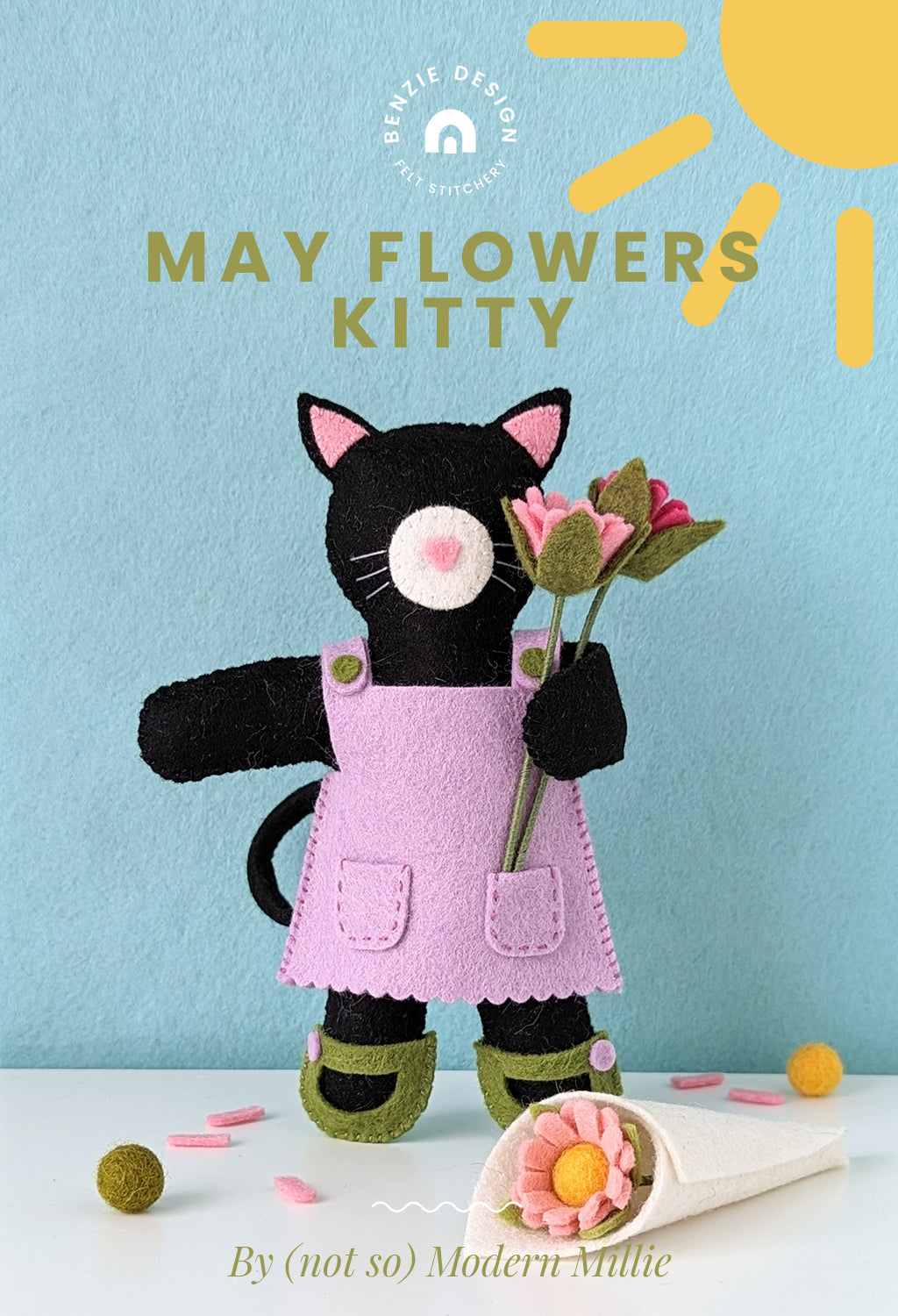 May Flowers Bunny Tutorial