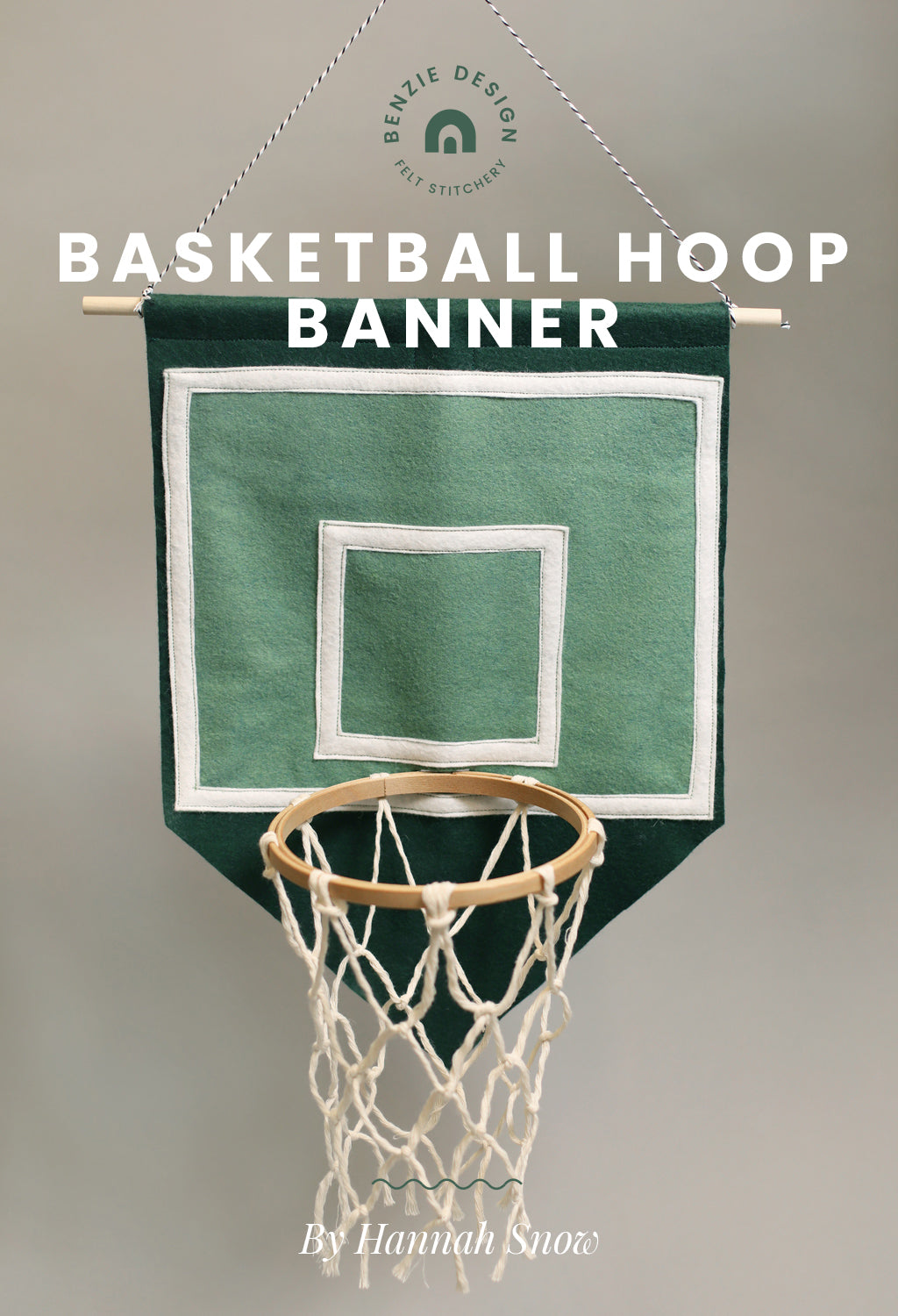 Basketball hoop banner tutorial