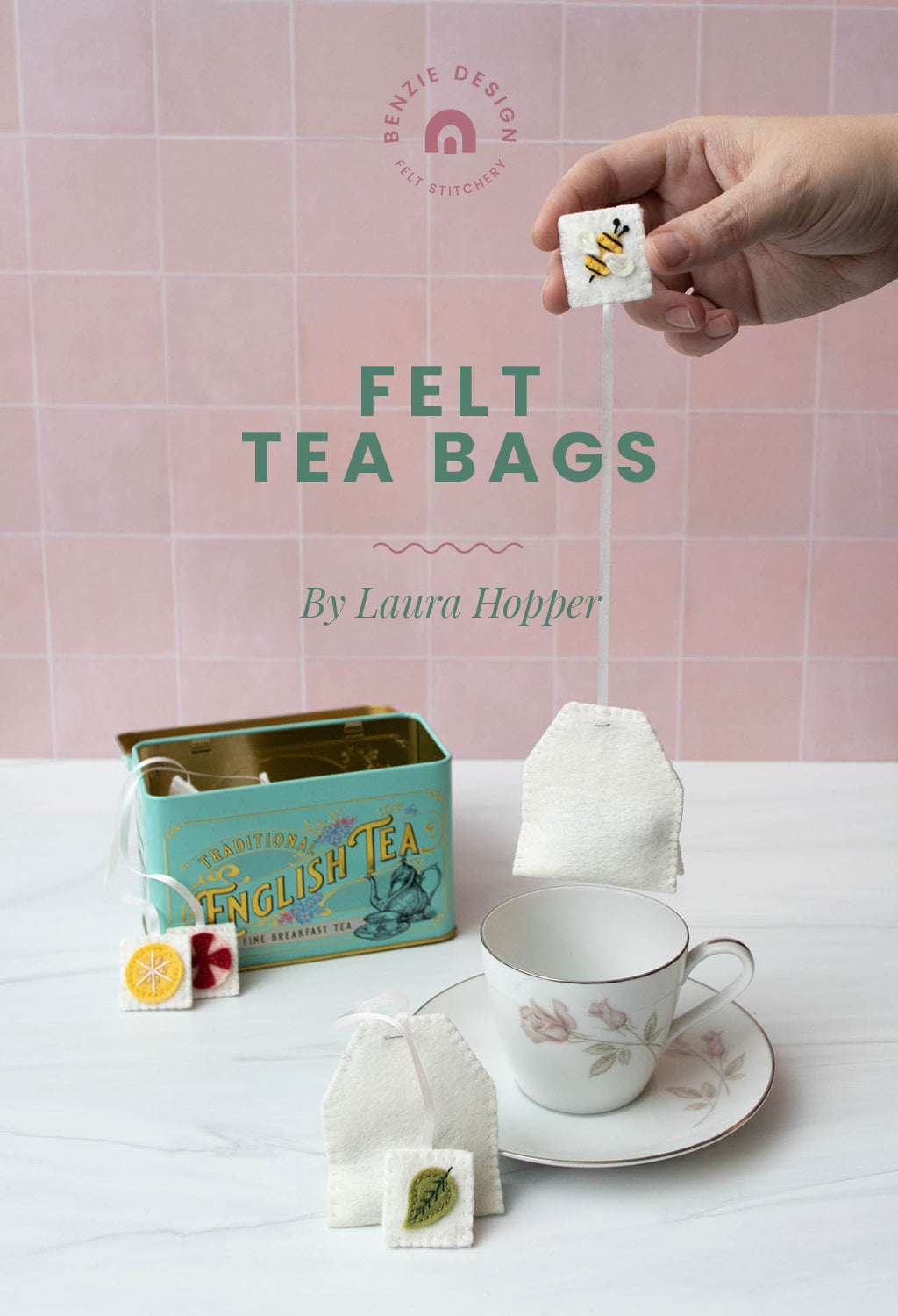 Felt Tea Bags tutorial