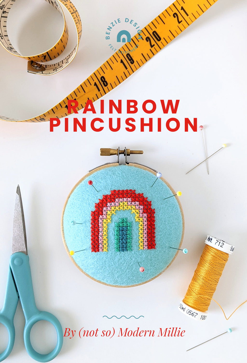 Rainbow Pincushion Tutorial