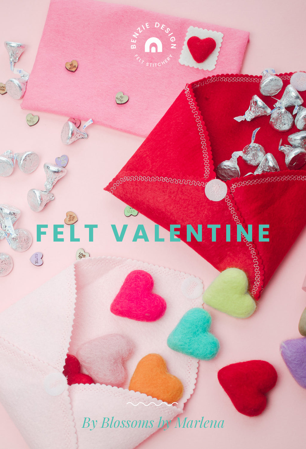 Felt Valentine tutorial