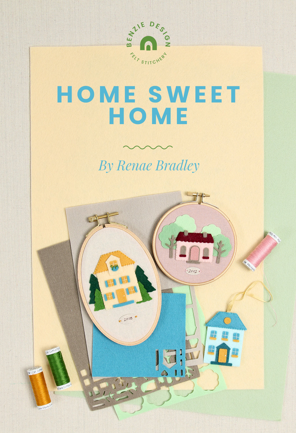 Home Sweet Home die cut tutorial