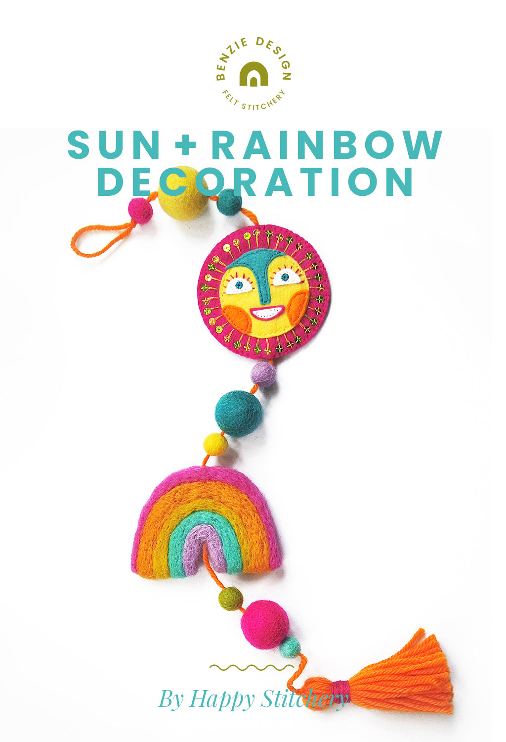 Sun and Rainbow Decoration tutorial