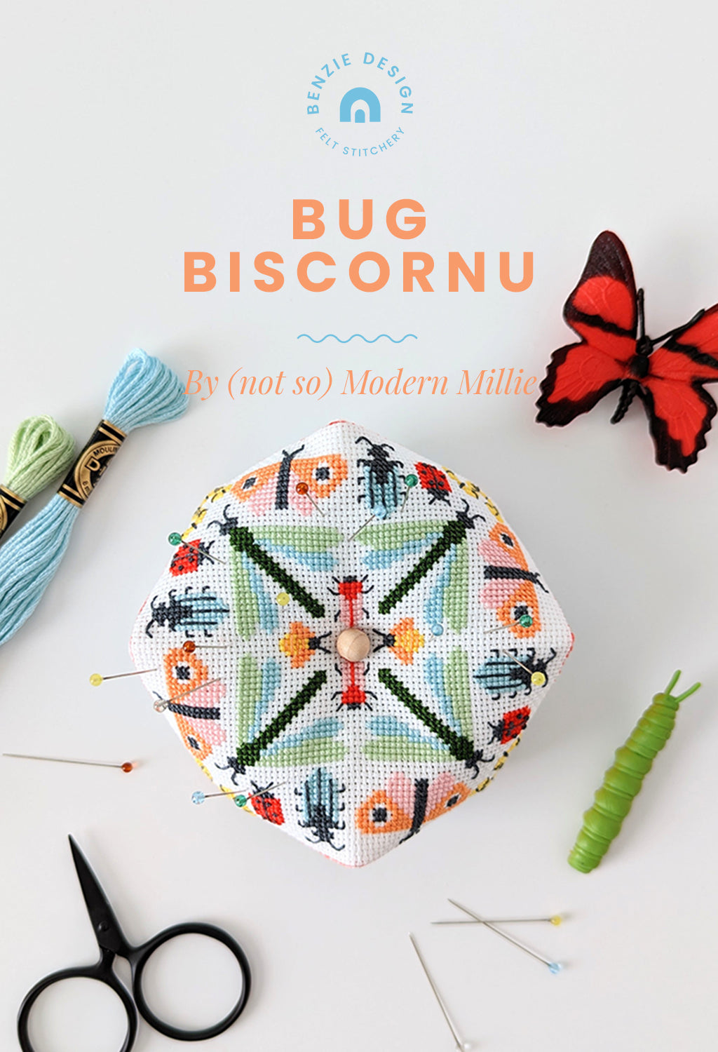 Bug Biscornu Tutorial