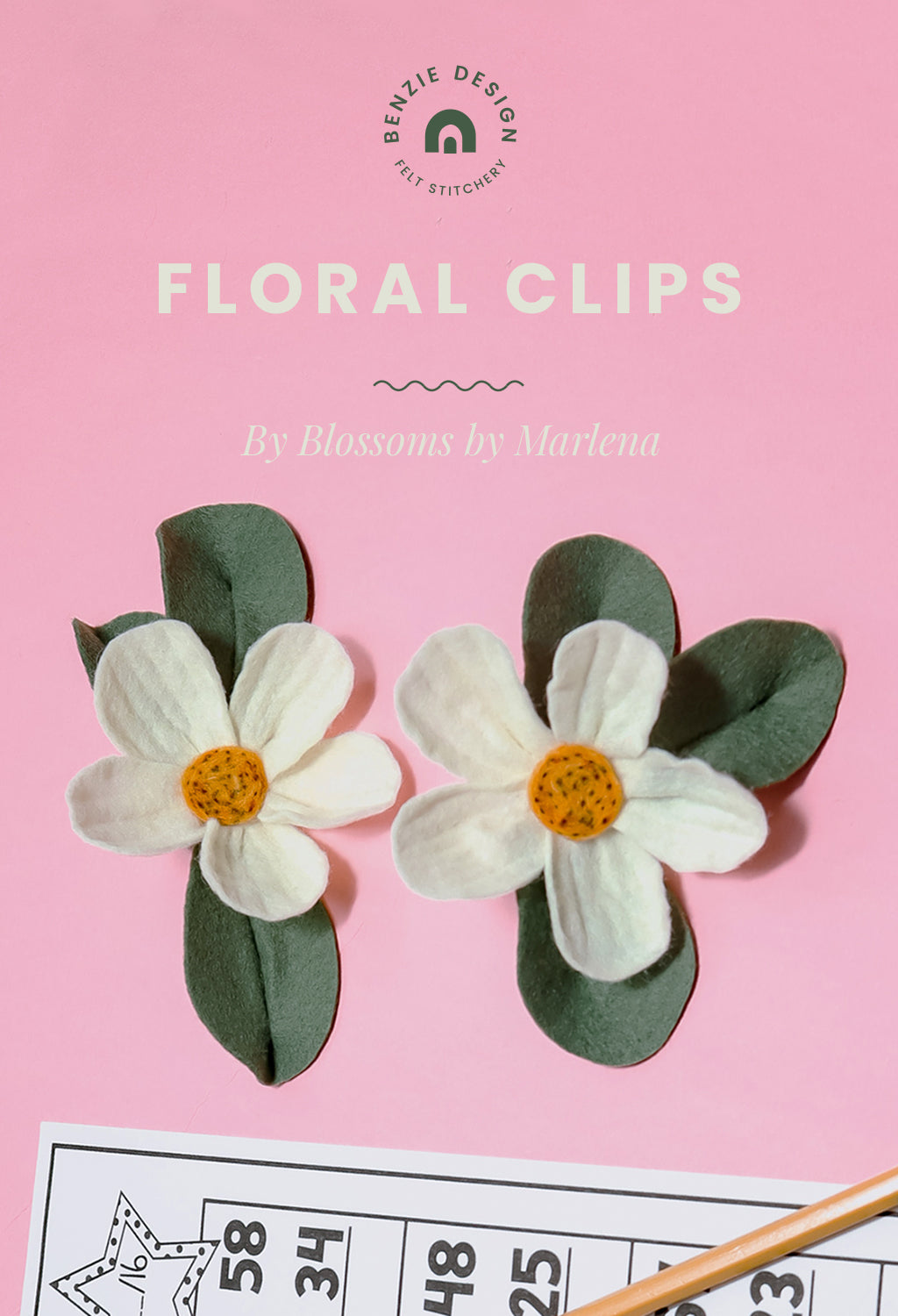 Floral Clips tutorial