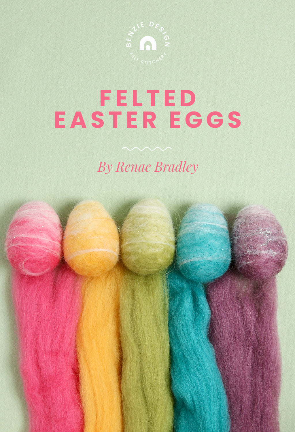 Felted Easter Eggs tutorial