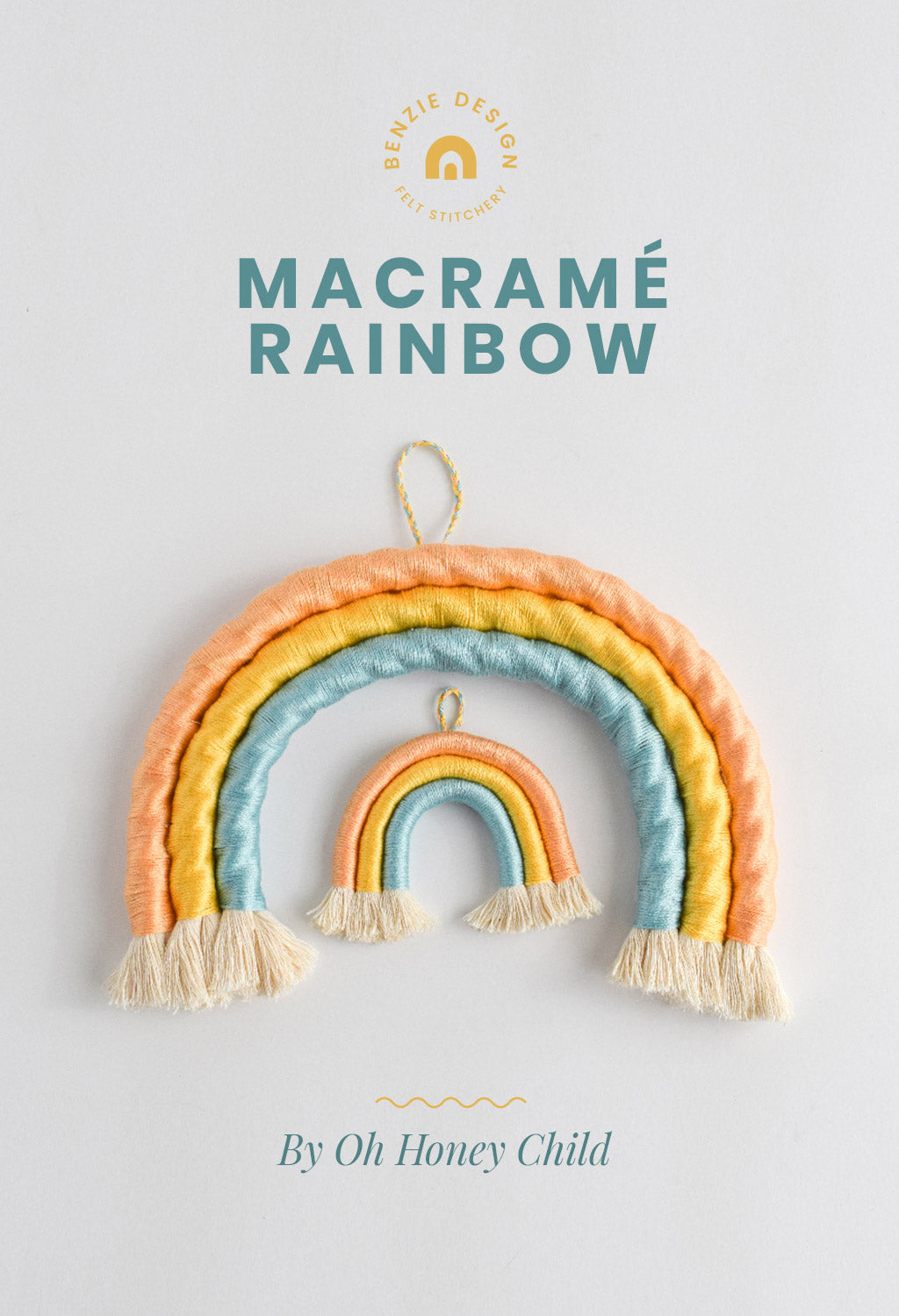 Rainbow Macrame Craft