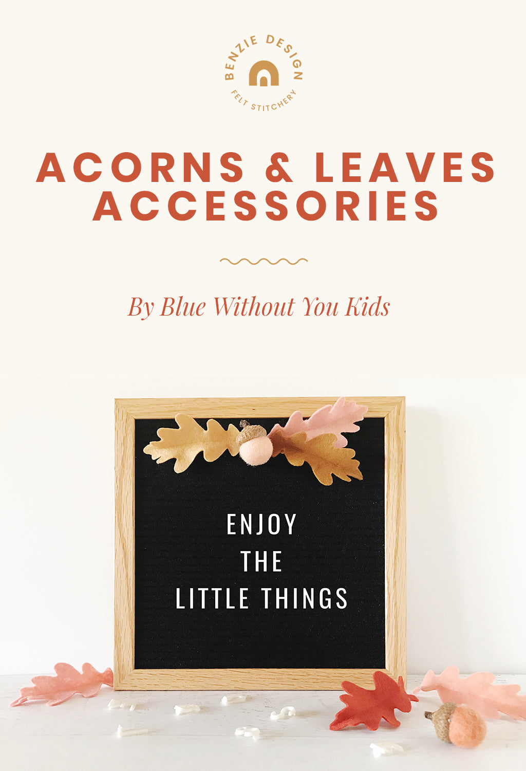 Acorns and Leaves Accessories Tutorial