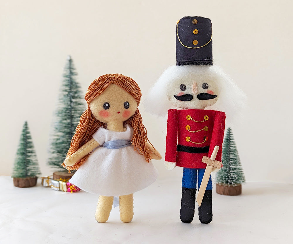 Finished Nutcracker dolls