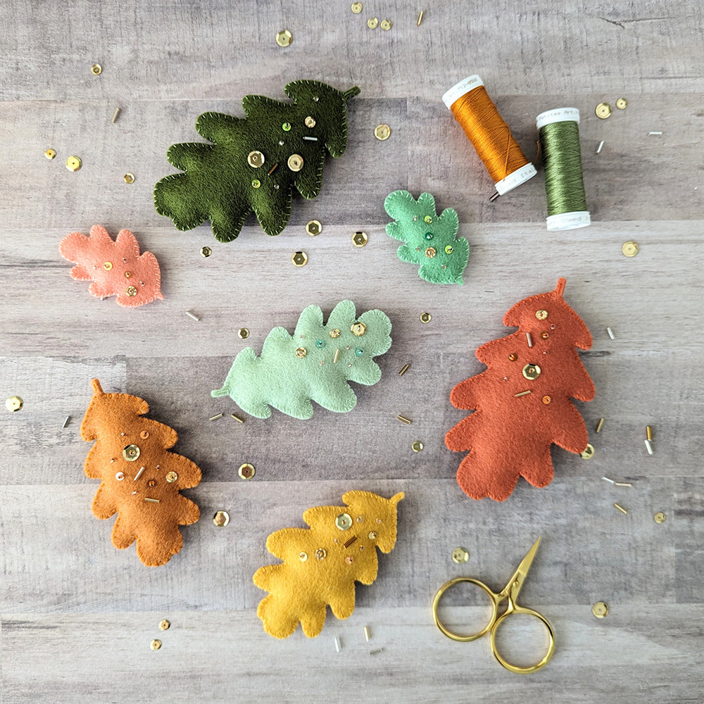 mmmcrafts: easy autumn leaf craft