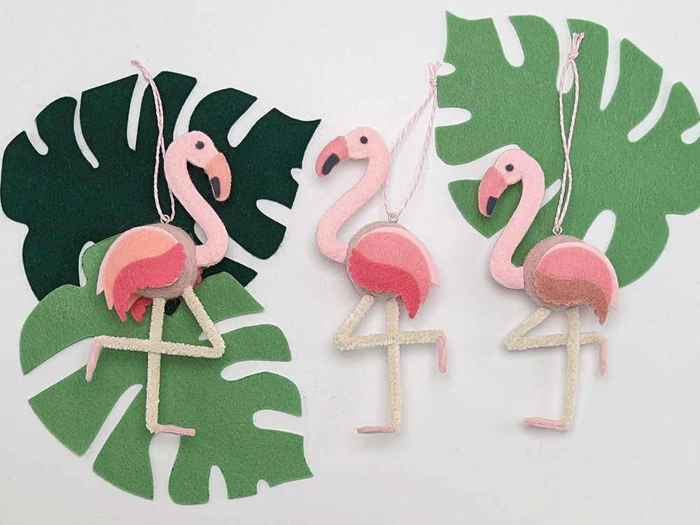 Flamboyance of flamingos