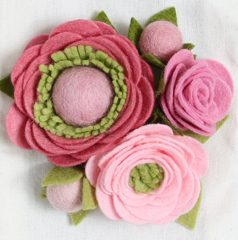 Finished rolled roses