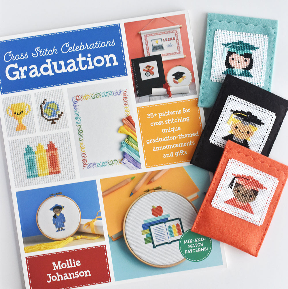 Cross Stitch Celebrations: Graduation book with finished examples