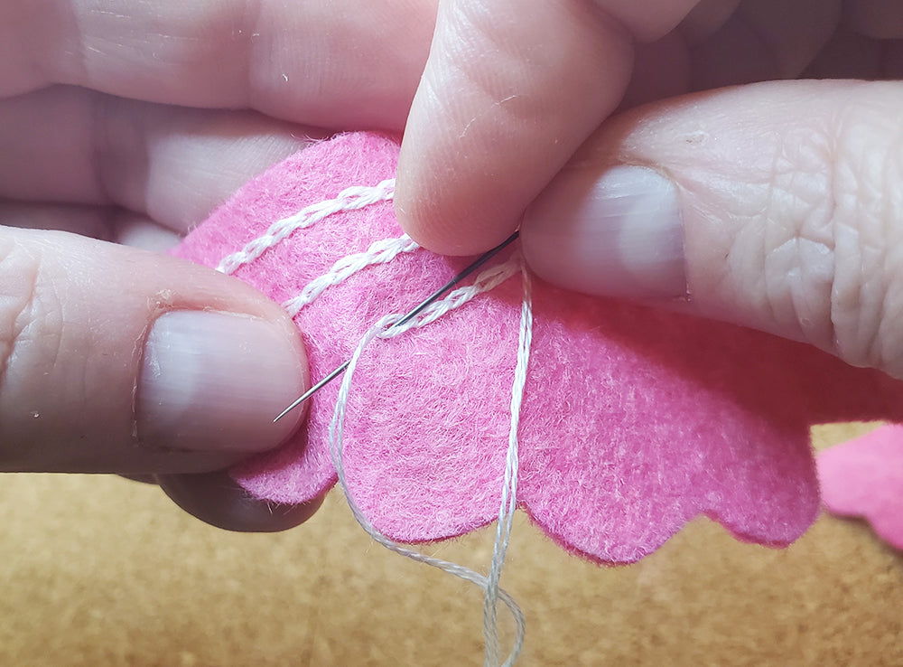 Adding embroidery details