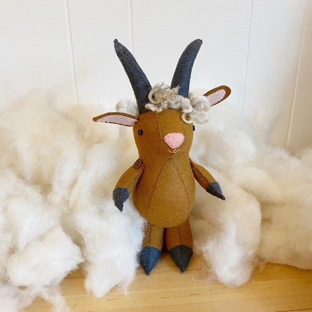 Stuffed wool animal