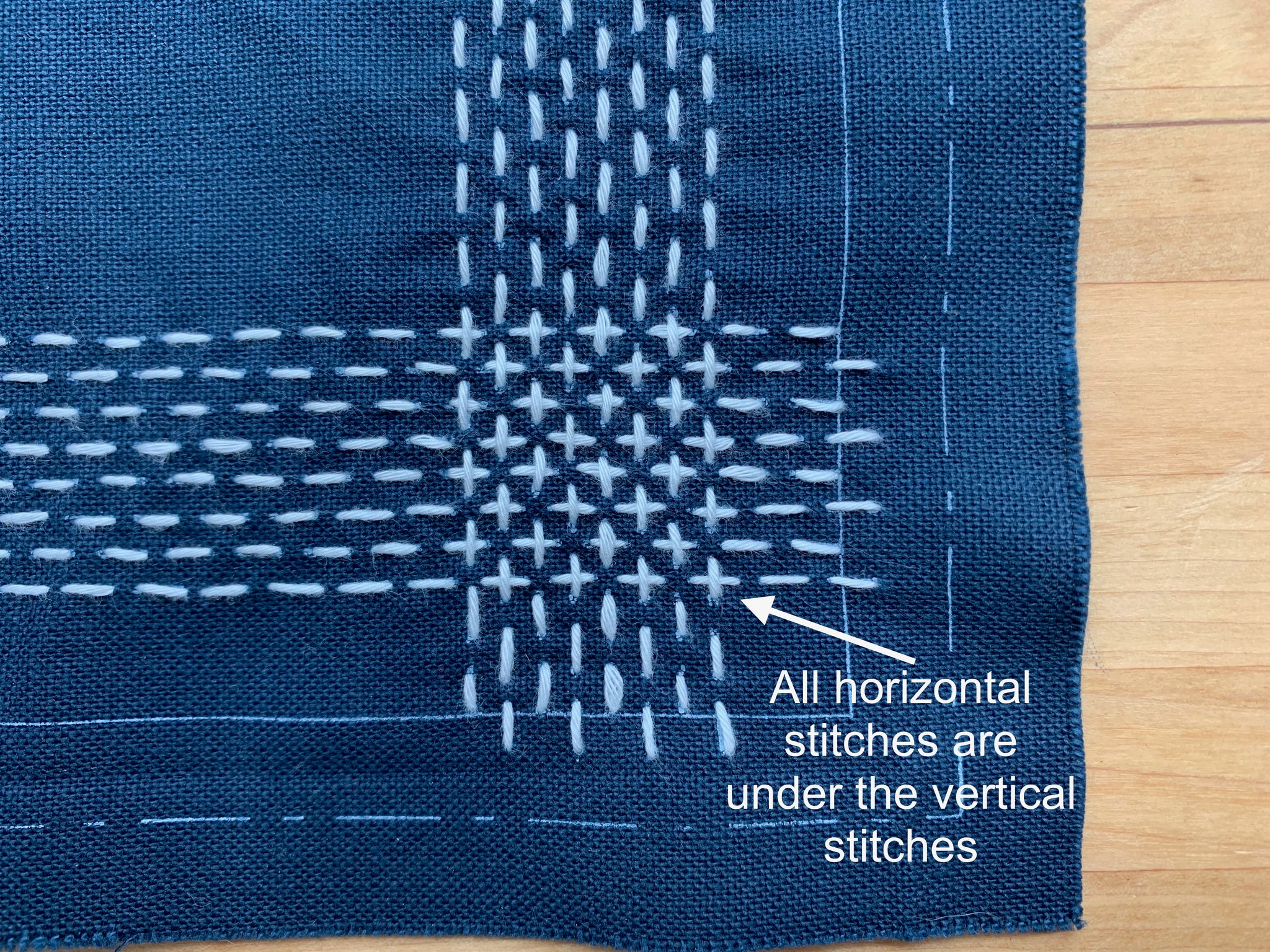 Sashiko Woven Stitches