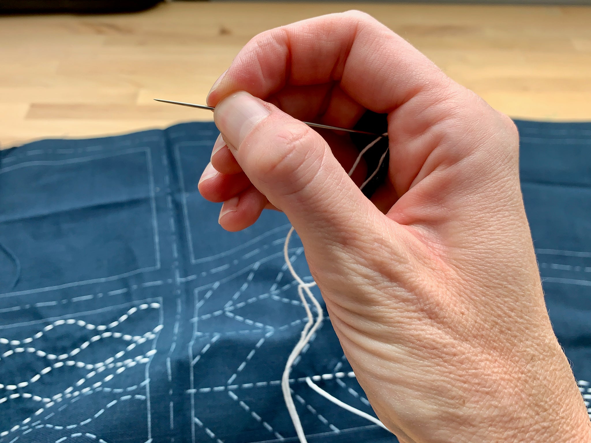 All Sashiko - A Threaded Needle