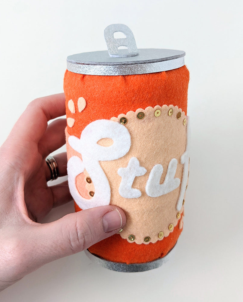 Finished soda storage can