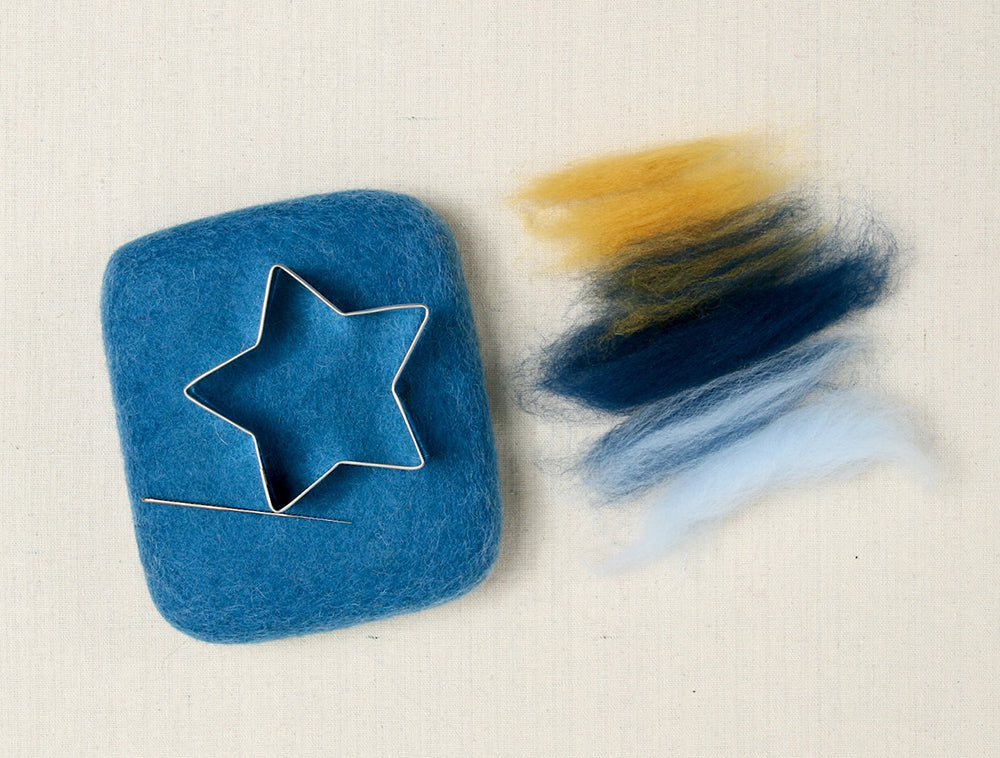 Needle Felting Basics: Stars 