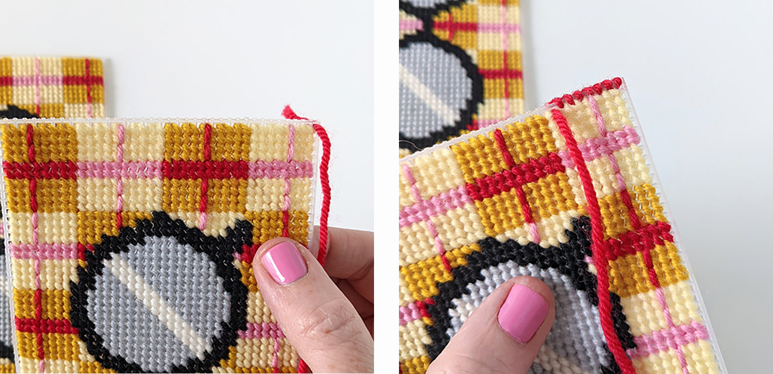 How to Make Pretty Plastic Canvas Patterns for Eyeglass Cases