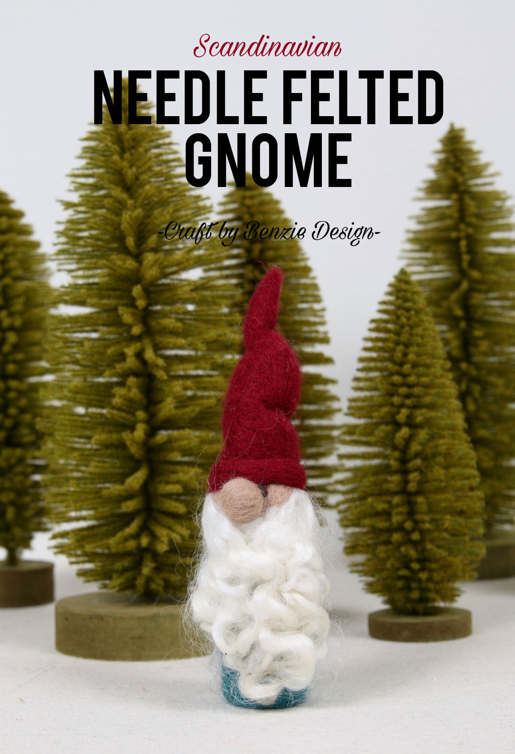 Gnomes Needle Felting Kits for Beginners DIY Christmas Gift, Home Decor  Craft