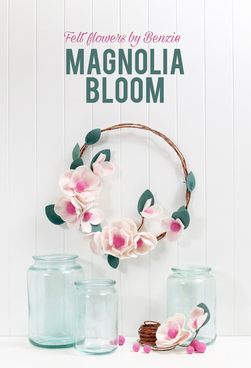 magnolia flower diy