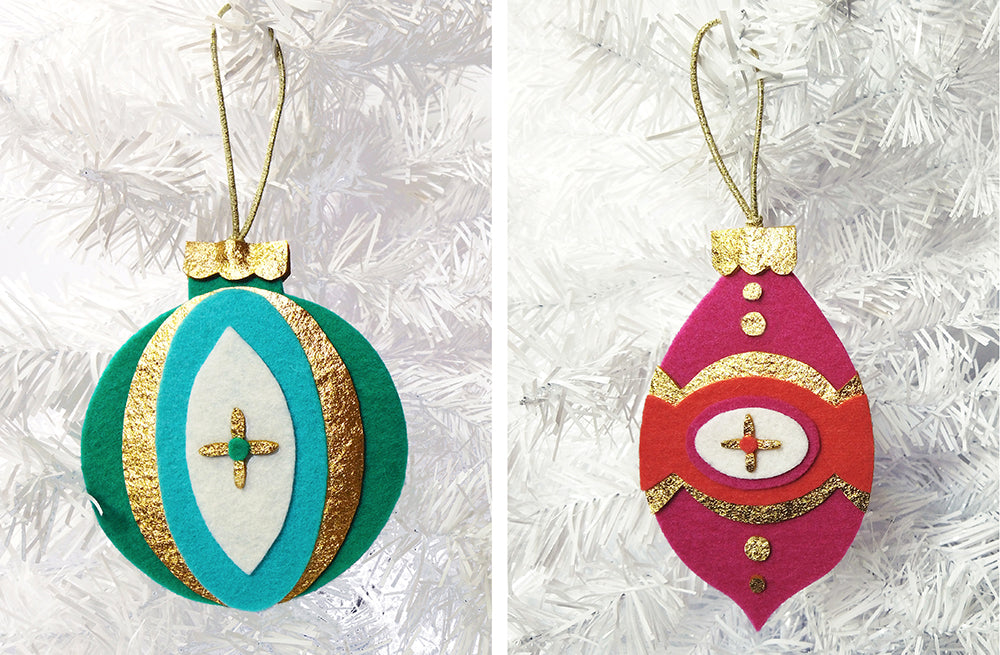 Partridge and Pear Felt Ornament Kit – Benzie Design