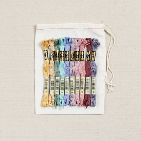 coordinating embroidery floss - Benzie Design