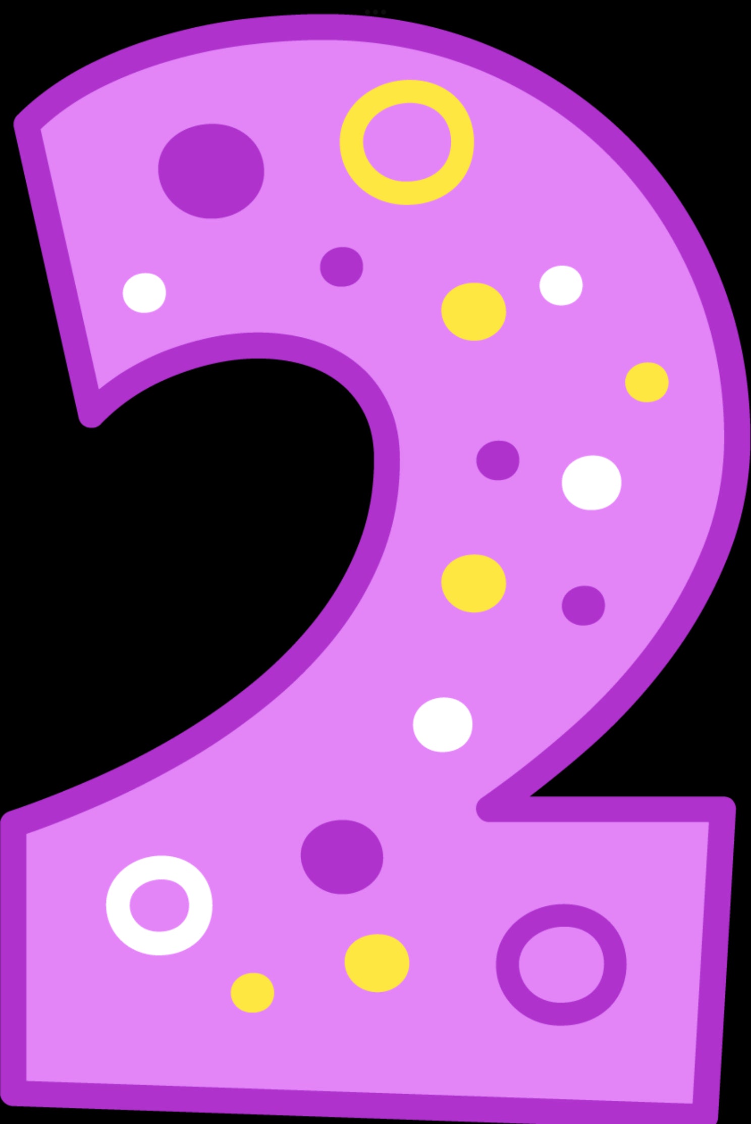 PURPLE NUMBERS 1-0