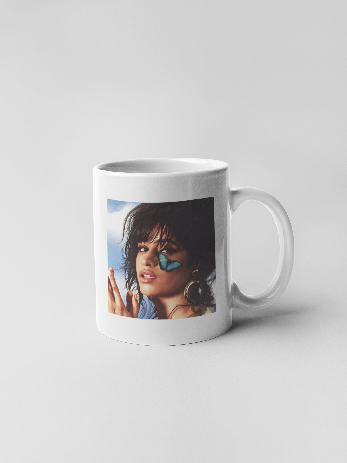 Camila Cabello Face Ceramic Coffee Mugs