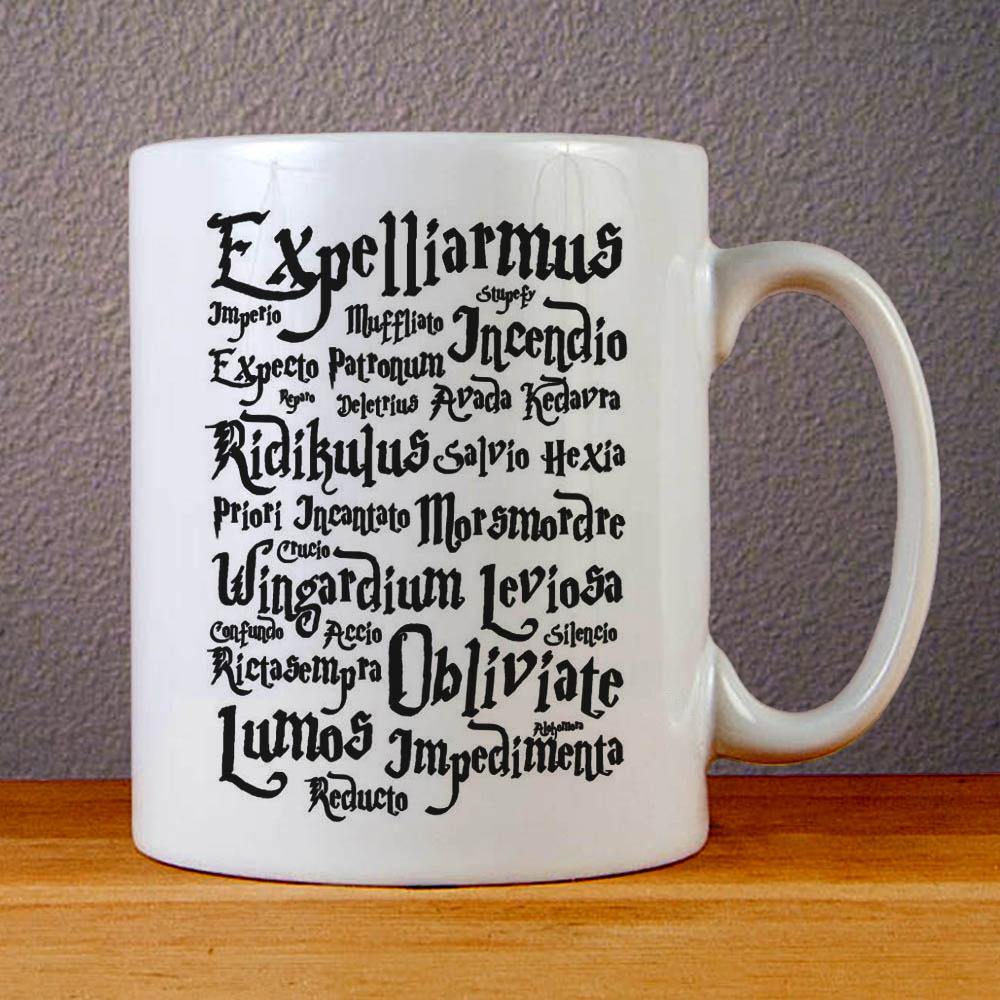 Harry Potter Magic Spells Ceramic Coffee Mugs Giftmug