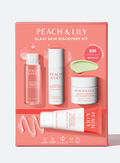 Peach and Lily Glass Skin Refining Serum Deluxe Sample Size .16 fl oz 5 ml