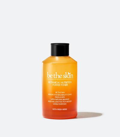 A bottle of Be The Skin Botanical Nutrition Power Toner