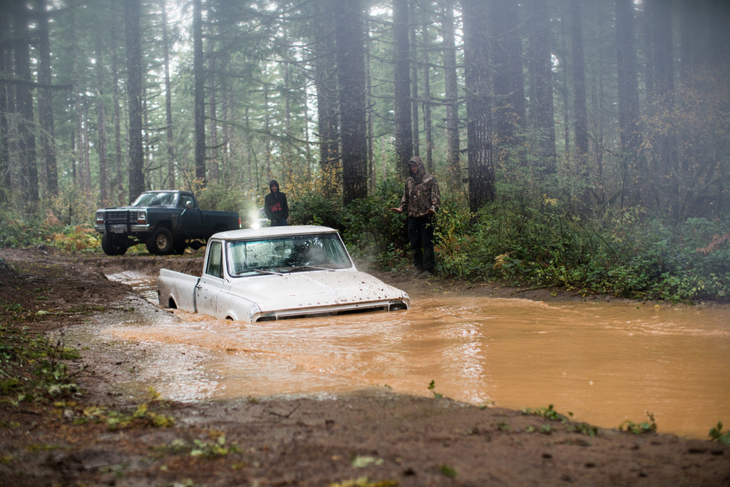 mud bogging, crooked finger ohv, giant puddle