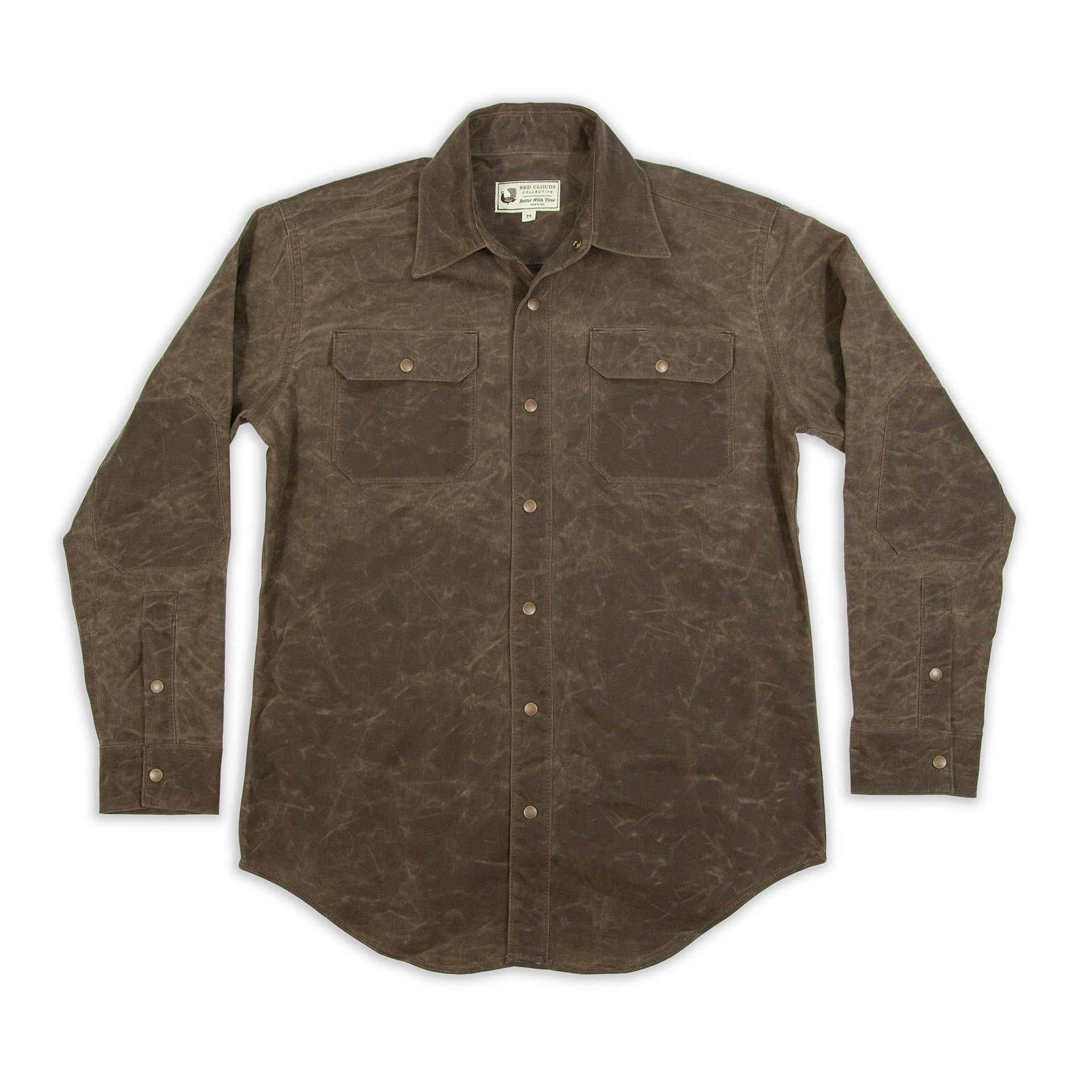 waxed shirt jacket