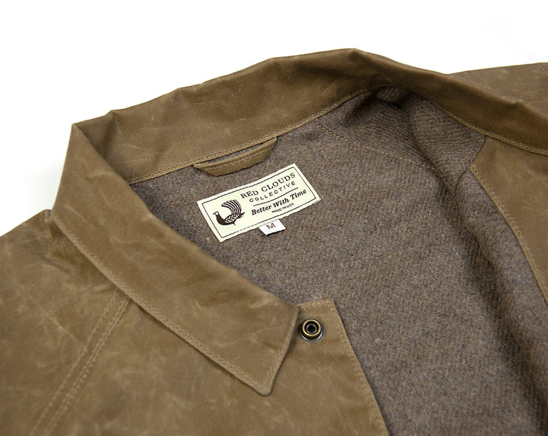 Great Northern Waxed Canvas Jacket - Havana - Red Clouds Collective ...