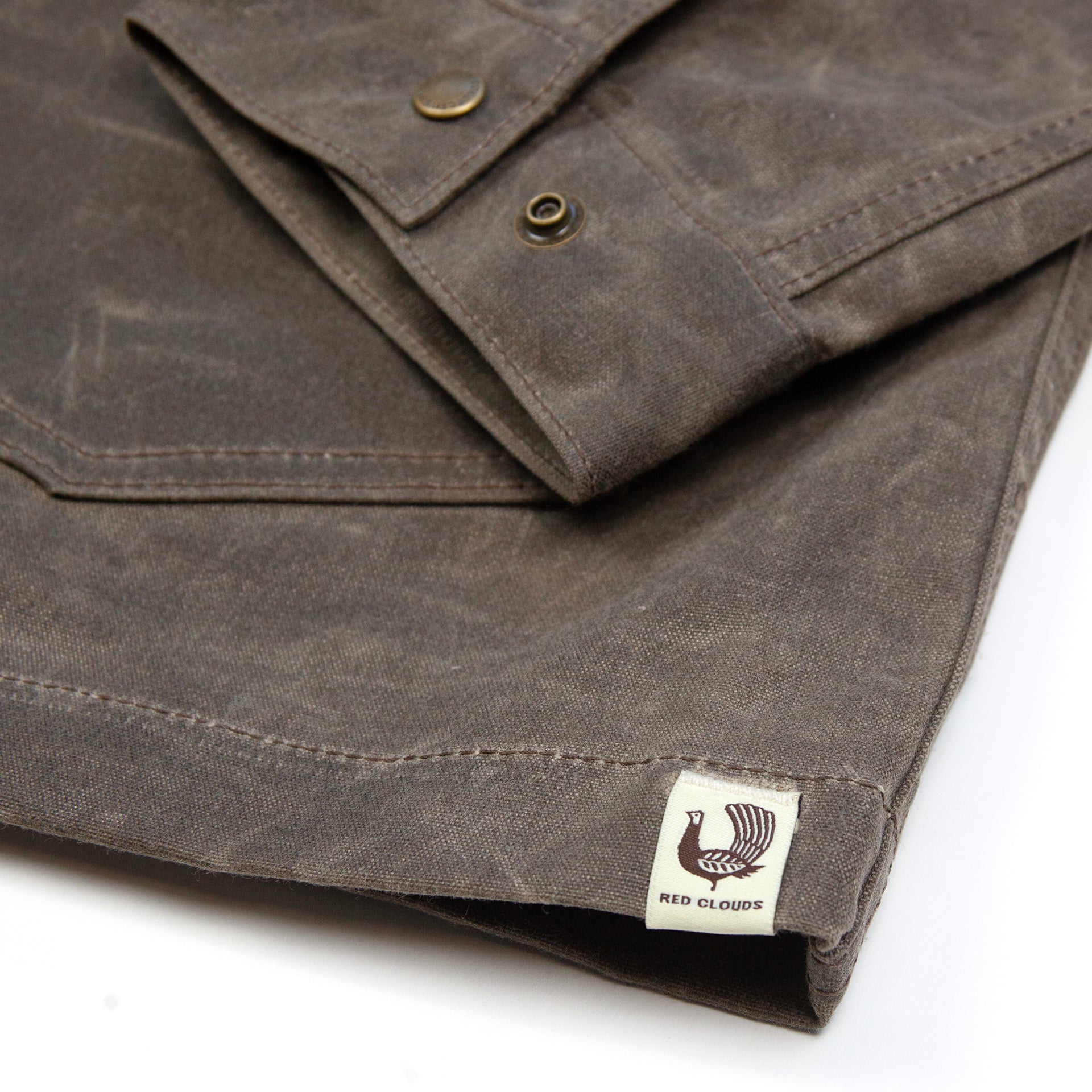 Great Northern Waxed Canvas Jacket - Havana - Red Clouds