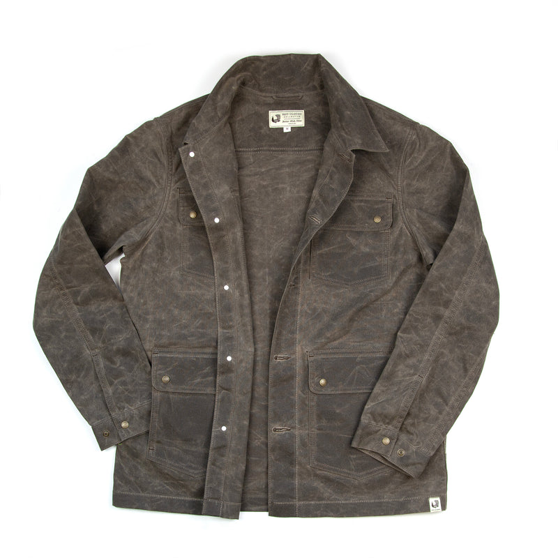 Great Northern Waxed Canvas Jacket - Havana - Red Clouds Collective ...