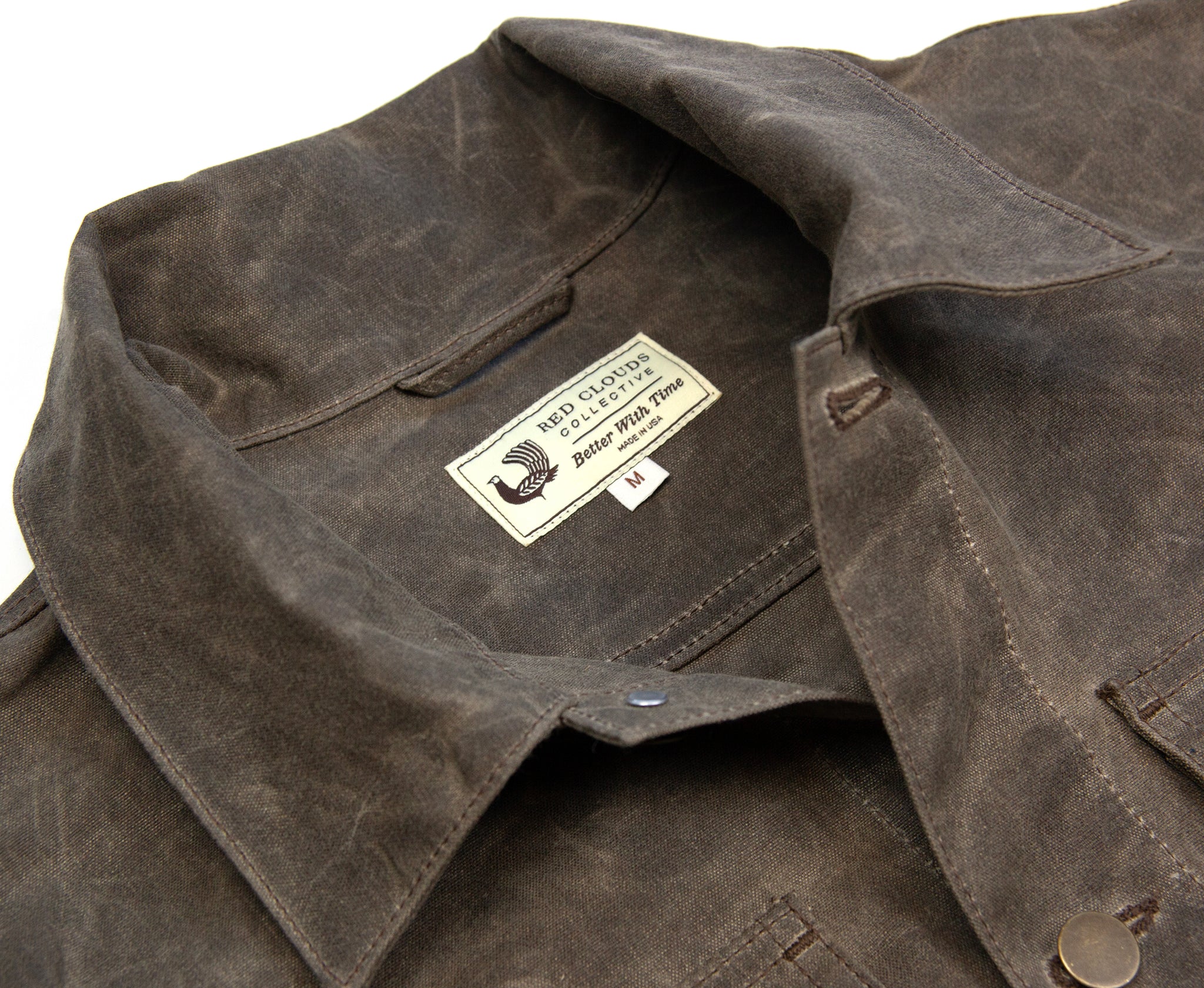 Great Northern Waxed Canvas Jacket - Havana - Red Clouds