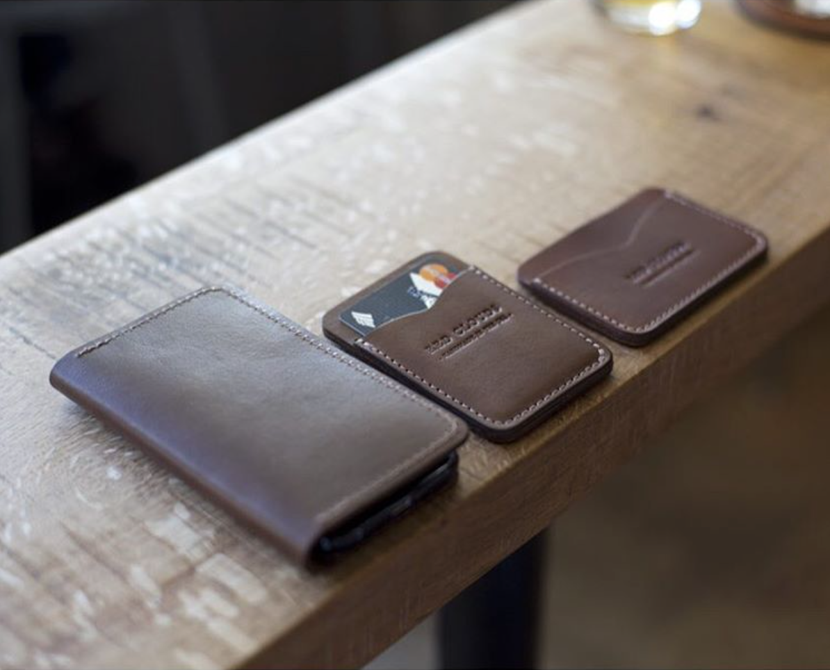 Slim Leather Card Wallet