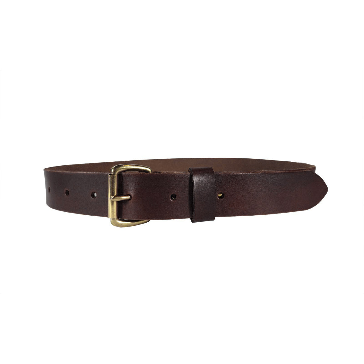 Classic Leather Belt - Black - Red Clouds Collective - Made in the USA