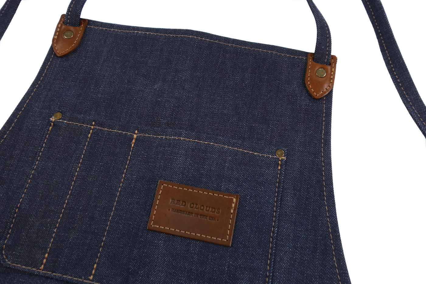 The Winston Apron - Selvage Denim - Red Clouds Collective 